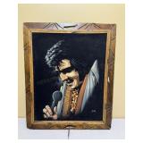 Framed Velvet Elvis Presley