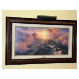 Thomas Kinkade 'The Cross' Framed Art