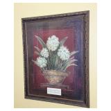 Framed Floral Print