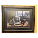 Framed Coal Miner's Print