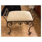 Art Deco Vanity Bench