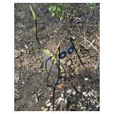 Metal Doggy Yard Ornament