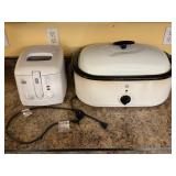 GE Roaster & Rival Fryer