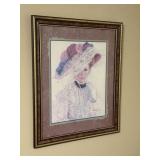Victorian Lady Print
