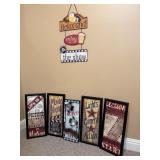 Movie Theme Wall Decor