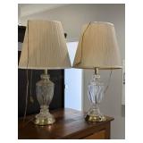Glass Table Lamps