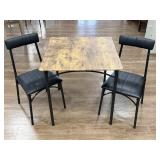 3 PC Compact Dining Set