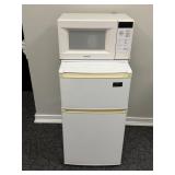 Mini Refrigerator & Microwave