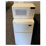 Mini Refrigerator & Microwave