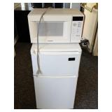 Mini Refrigerator & Microwave