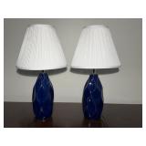Modern Cobalt Blue Lamps
