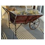 Rustic Garden Wagon Planter