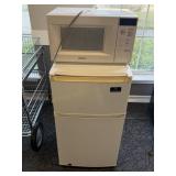 Mini Refrigerator & Microwave