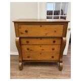 Antique 19th Century Empire Chest of Drawers