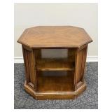 Solid Wood Octagon End Table