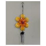Flower Decor with Mini Wind Chime