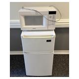Mini Refrigerator & Microwave