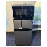 Mini Refrigerator & Microwave