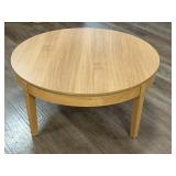Mid Century Blond Wood Coffee Table