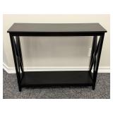 Modern Ebony Console Table