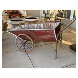 Rustic Garden Wagon Planter