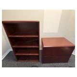 Bookcase & Filing Cabinet