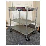 Rolling Metal Cart