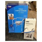 Folding Commode & Toilet Safety Rail