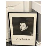Framed Judy Garland Poster
