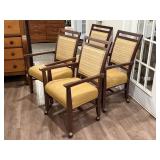 4 Quality Dor-Val Rolling Chairs