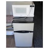 Mini Refrigerator & Microwave