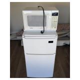 Mini Refrigerator & Microwave