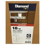 Diamond 18-inch Wall Cabinet