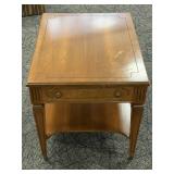 Vintage Mersman  Wooden Lamp Side Table