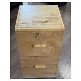 Wooden File Cabinet
