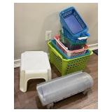 Step Stool & Storage Containers