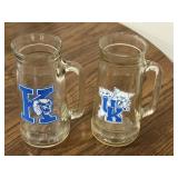 UK Glass Stein Mugs