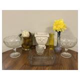 Glass Candy Dishes & Home Decor