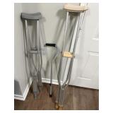 Underarm Crutches & Walking Cane