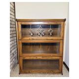 3 Tier Barrister Bookcase