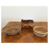 Baskets including Longaberger