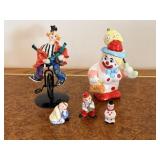 Clown Figurines