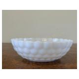 Anchor Hocking Milk Glass Bubble Bowl
