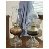 Glass Oil Lamps