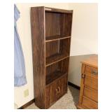 Bookshelf with Bottom Cabinet