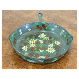 Hand-Painted Cast Iron Skillet - Marked Wagner