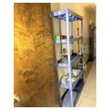 Storage Shelf & Contents