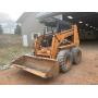 Case 1845C Skid Steer, Jobsite Trailers, Vinyl Fencing, Tools & Equipment