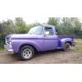 1965 Ford F100 Short Box I Beam Stepside Truck From Texas (Purple)
