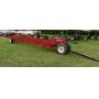 (5) Gravity Boxes, Mighty 8 Round Bale Hauler & Massey Ferguson 1100 Diesel Tractor